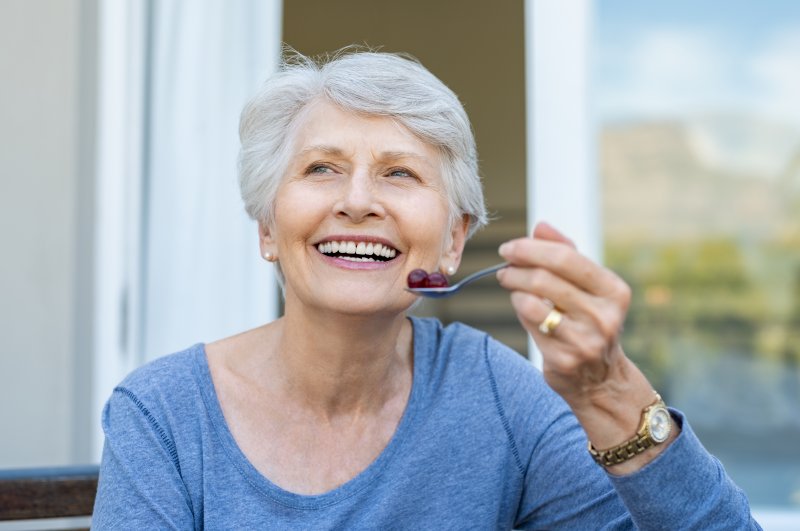 Restored bite strength with full arch implants